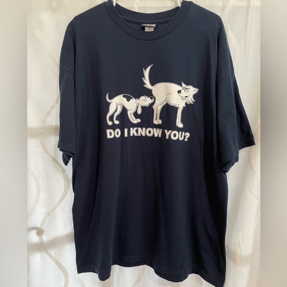 Mens Do I Know You T Shirt, Size 2XL